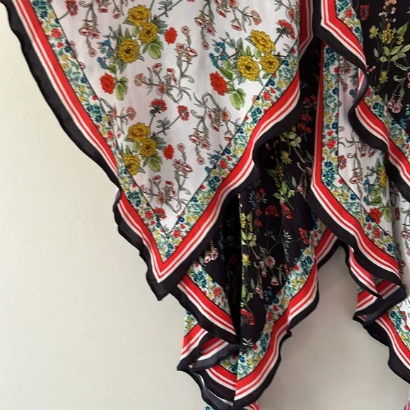 Alice + Olivia Multicolor Asymmetrical Skirt - Picture 6 of 12